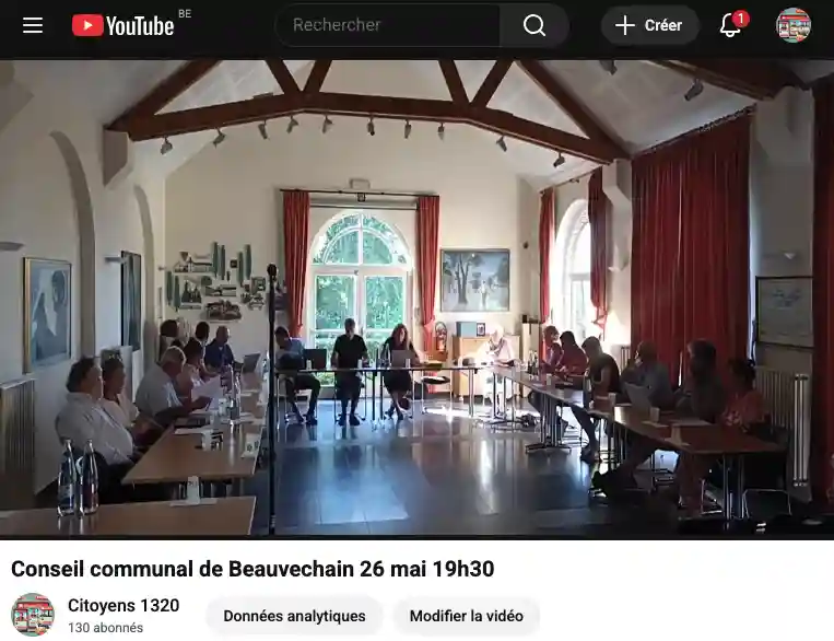 Conseil communal 26 mai 2026